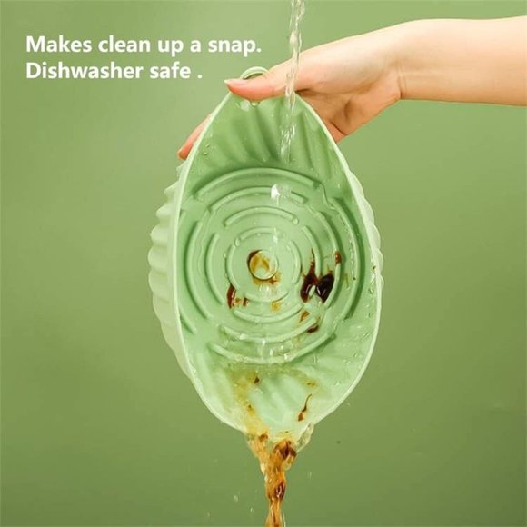 Reusable Non-stick Food Grade Silicon Oven Pan Air Fryer - Picture 9 of 15